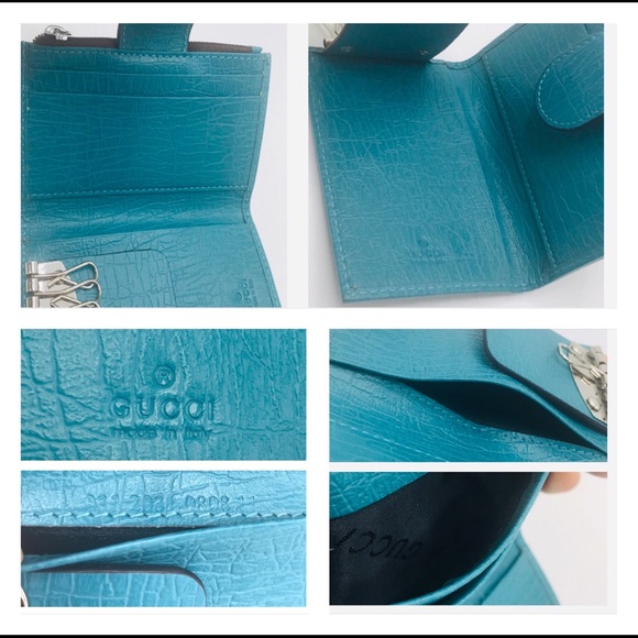 Authentic Gucci ID, Credit Card & 6 Ring Key Case - Picture 10 of 12